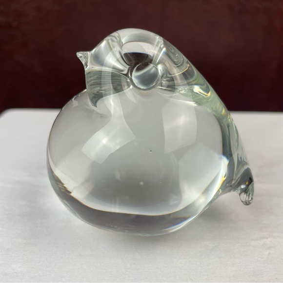 Other - Art Glass Bird Chick Peep Shaped Paperweight